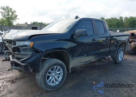 2019 Chevrolet Silverado Rst из США, поврежденный, VIN 1GCRYEED1KZ189846